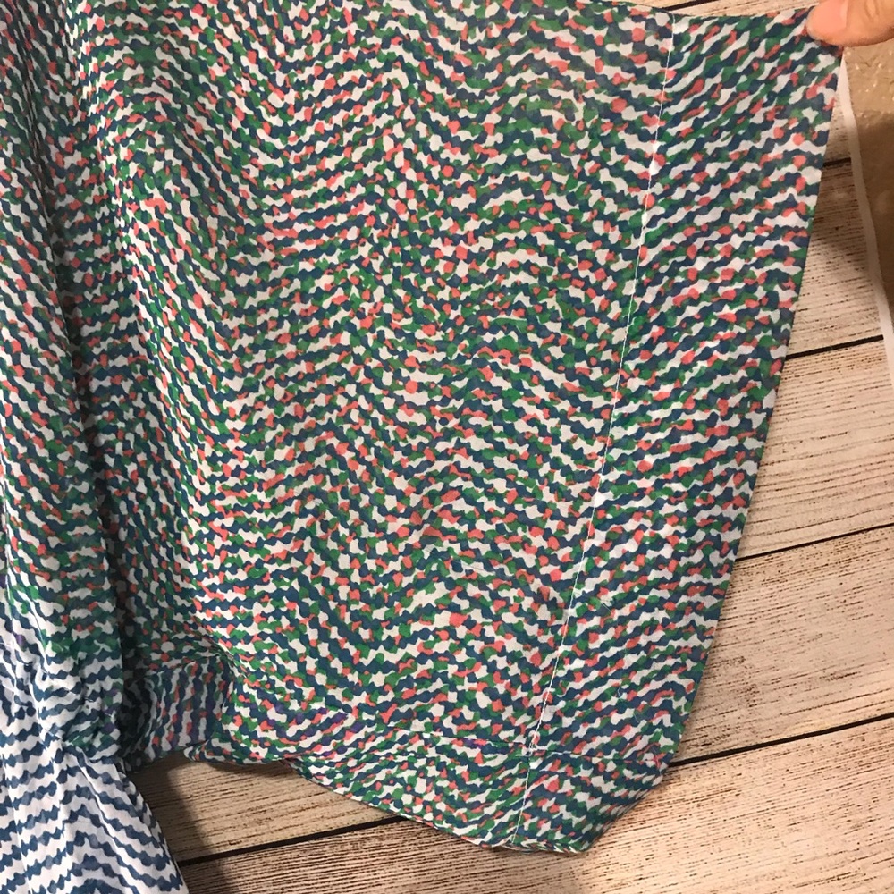 Patterned Sheer Blouse | CAbi - Picture 4 of 7